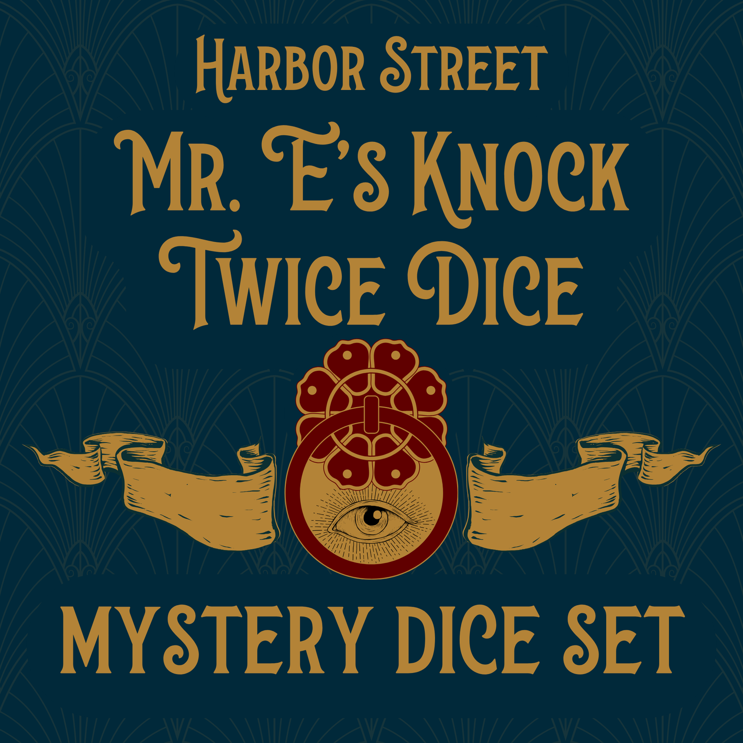 Harbor Street Mr. E's Knock Twice Dice Mystery Dice Set main image